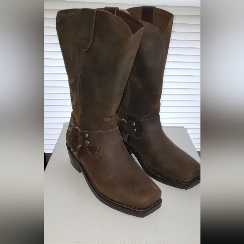 Men's Leather Western Boot size 10.5D